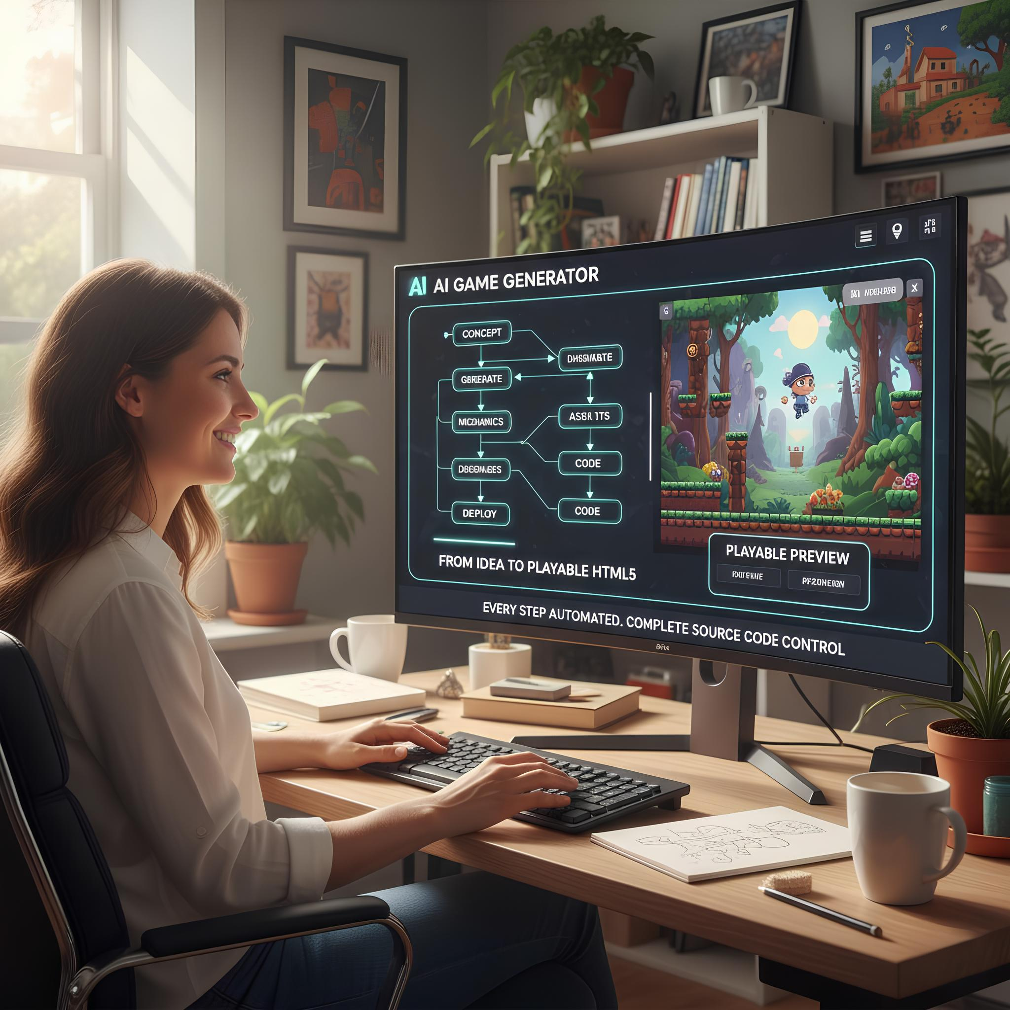 OpenGame workflow preview