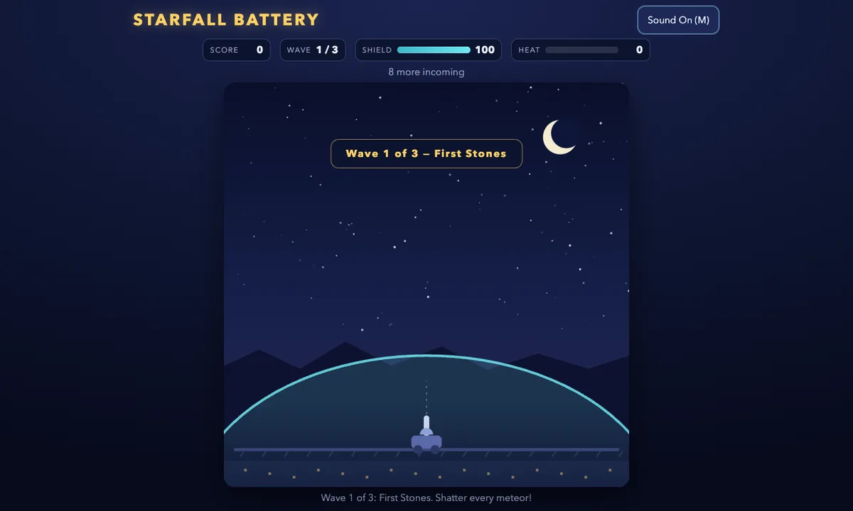 Starfall Battery